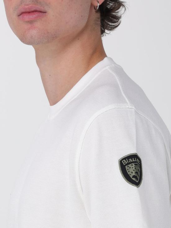 25SS 블라우어 반팔 티셔츠 25SBLUH02030006846 102 White - BLAUER