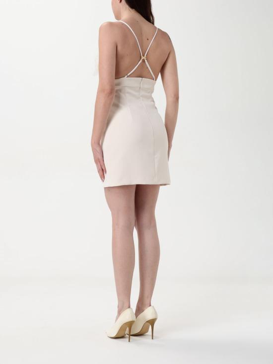 25FW 엘리자베타프랜치 숏 원피스 AB729 193 Butter - ELISABETTA FRANCHI