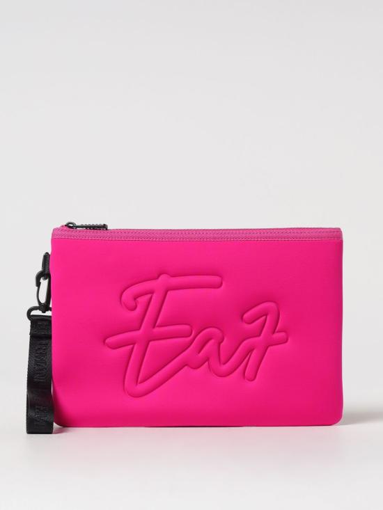 25SS 엠포리오 아르마니 클러치/파우치 7W000363 AF13725 UA271 Fuchsia