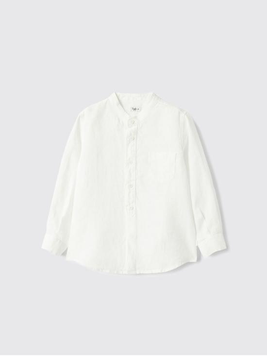25SS [키즈] 일 구포 셔츠 P25CL016L6006 010 White