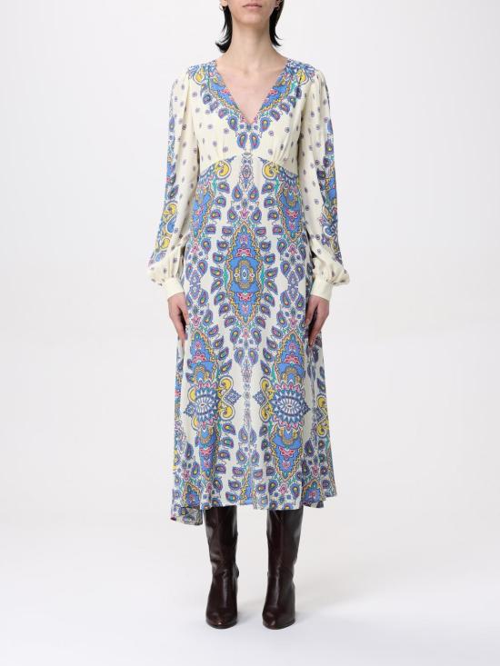 25SS 에트로 롱 원피스 WRHA0174AV619 X0800 White