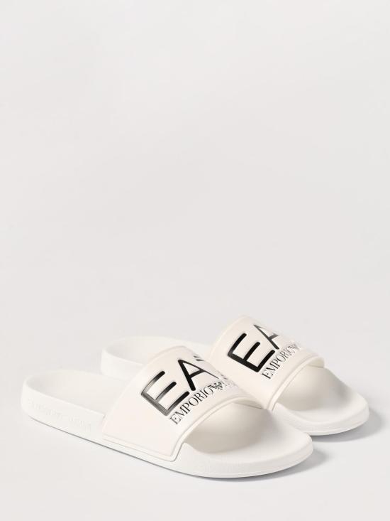 25SS [키즈] 엠포리오 아르마니 슈즈 7Y000037AF15118 U0001 White - EMPORIO ARMANI