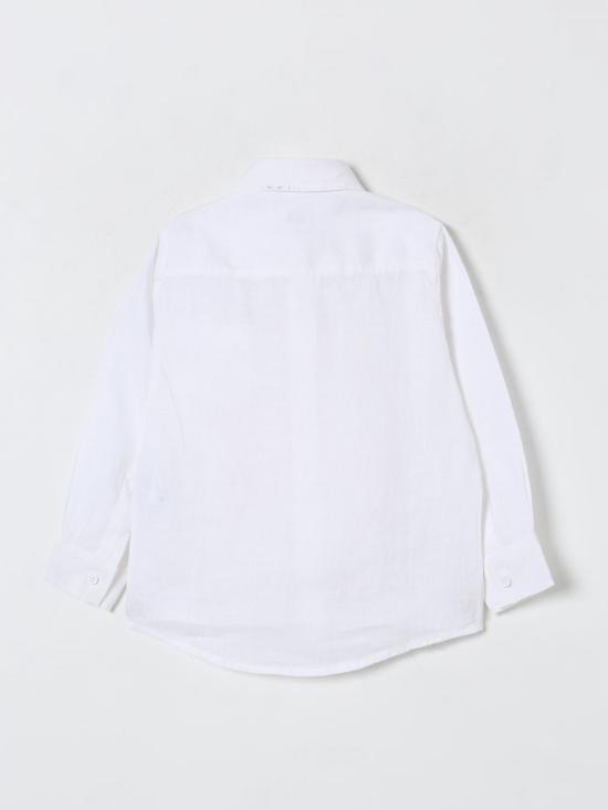 25SS [키즈] 일 구포 셔츠 P25CL110L6006 10 White - IL GUFO
