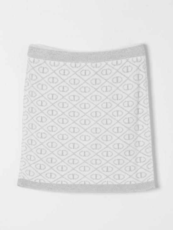 25FW [키즈] 트윈셋 스커트 242GJ3064 11836 White - TWINSET