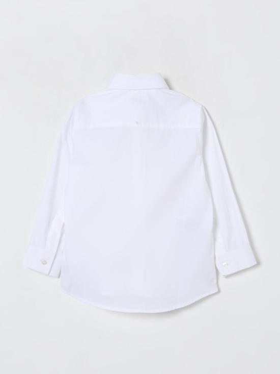 25SS [키즈] 일 구포 셔츠 P25CL176C0066 10 White - IL GUFO