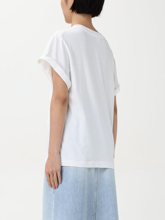 25SS 핑코 반팔 티셔츠 104605A2D1 Z05 White - PINKO