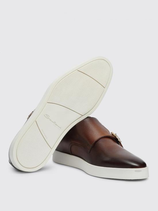 26SS 산토니 로퍼 MGAI17832PANBUSH T50 Brown - SANTONI