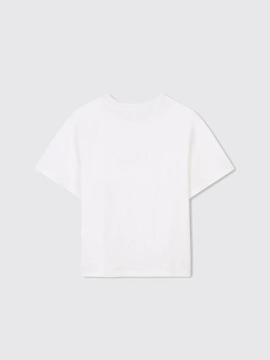 25FW [키즈] 끌로에 티셔츠 C20485 117 White - CHLOE