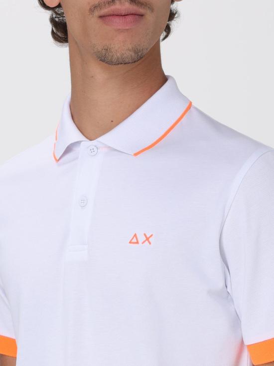 25FW 썬 68 폴로 티셔츠 A35120 01 White - SUN 68