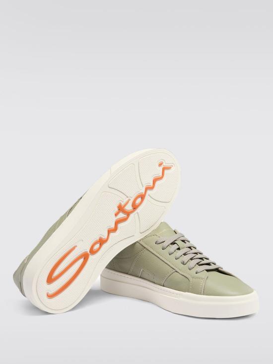 25FW 산토니 스니커즈 MBGT21967PNNTSIW V11 Green - SANTONI