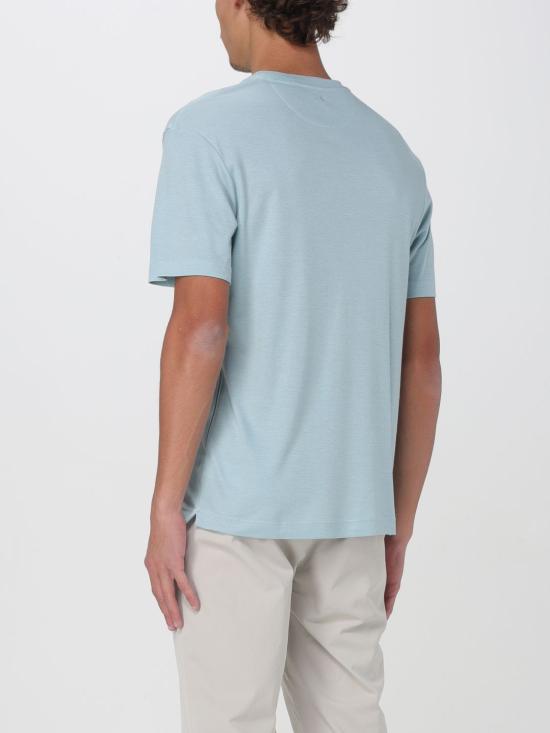 25FW 폴앤샤크 반팔 티셔츠 25411026 072 Water - PAUL & SHARK