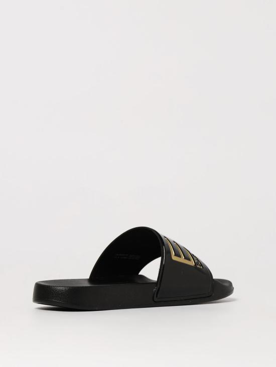 25FW 엠포리오 아르마니 뮬/슬리퍼 7X000108AF15118 PC001 Black - EMPORIO ARMANI