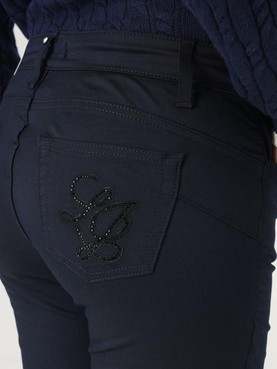 25SS 리우조 스트레이트 팬츠 WA5416T7144 93921 Navy - LIU JO