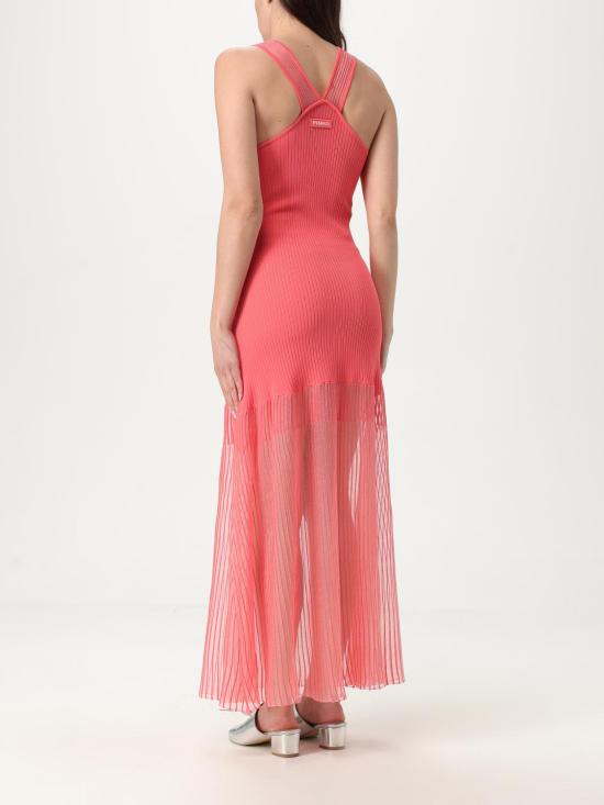 25SS 핑코 롱 원피스 104802 A2GJ N55 Coral - PINKO