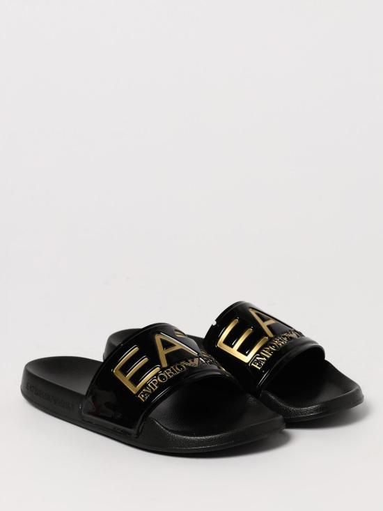 25SS [키즈] 엠포리오 아르마니 슈즈 7Y000037AF15118 PC001 Gold - EMPORIO ARMANI