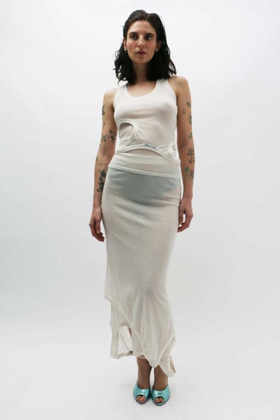  레이브 리뷰 롱 스커트 Rave Review 미니 레이어드 스커트 - RAVE REVIEW