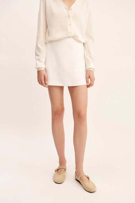  포제 숏 스커트 포세 앨리스 스커트 아이보리 - POSSE