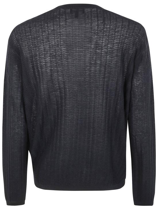 25SS 엠포리오 아르마니 스웨터 EM000895AF14229 FB077 blue - EMPORIO ARMANI