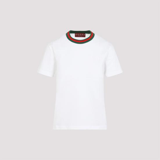 25SS 구찌 반팔 티셔츠 819551XJG5W 9692 White - GUCCI