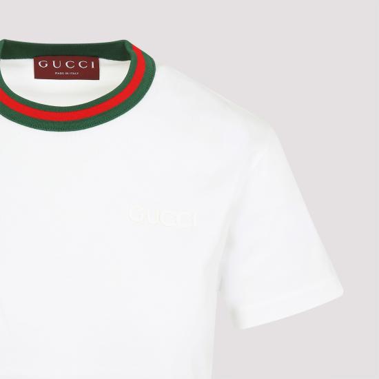 25SS 구찌 반팔 티셔츠 819551XJG5W 9692 White - GUCCI