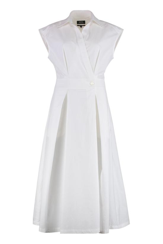 25SS 아페쎄 미디 원피스 COEVDF35149 AAB White