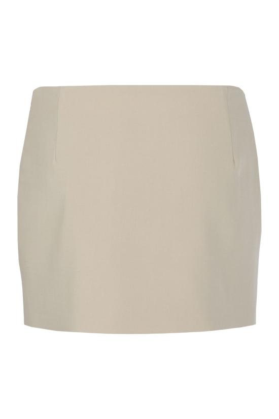  살바토레 페라가모 숏 스커트 13C481 761888 Sand - SALVATORE FERRAGAMO