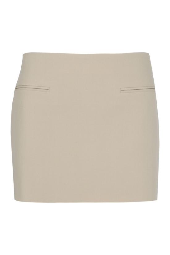  살바토레 페라가모 숏 스커트 13C481 761888 Sand