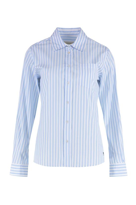 25SS 위켄드막스마라 셔츠 BAHAMAS2515111081600 037 Light Blue