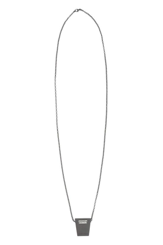 25SS 릭 오웬스 네크리스 RJ0000063MMBHE6 09 black - RICK OWENS