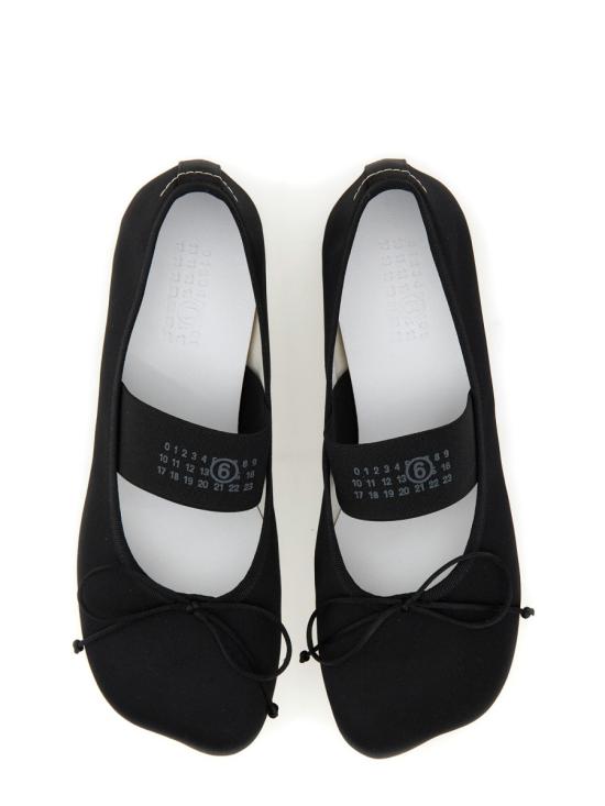 25SS MM6 메종마르지엘라 플랫 슈즈 S59WZ0093P5560T8013 BLACK DOM - MM6 MAISON MARGIELA