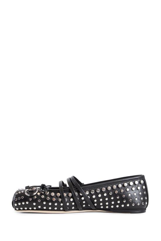  구찌 플랫 슈즈 814317AAEEV1050 BLACK DOM - GUCCI