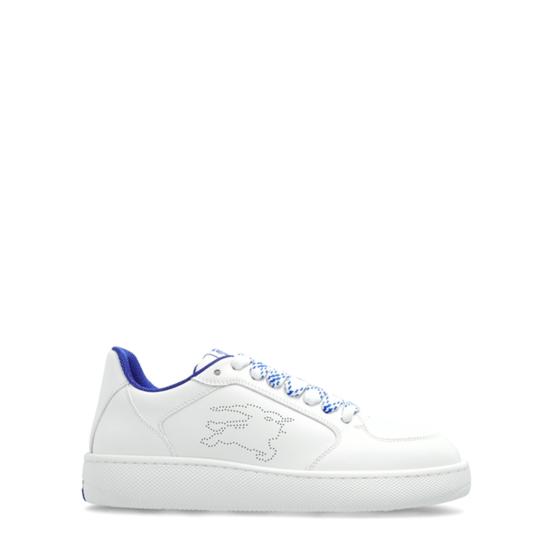  버버리 레더 스톡 스니커즈 8095698 A1464 WHITE