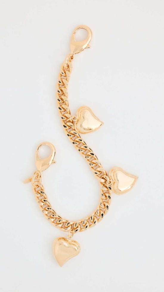  Maison Irem 키링 메종 아이렘 스윗 하트 백 챠밍 골드