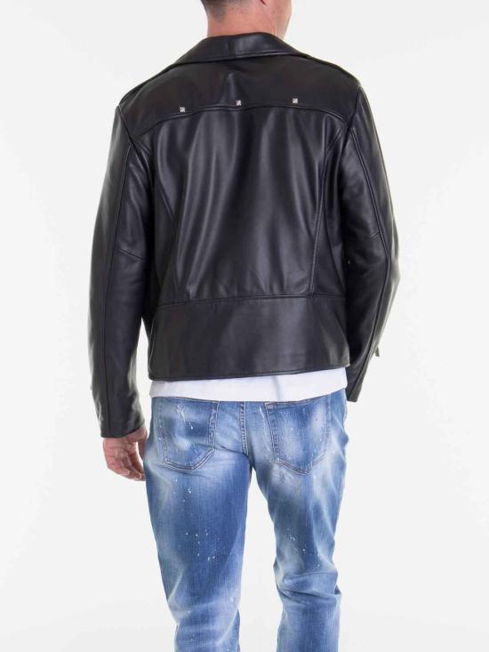  존 리치몬드 바이커 자켓 RUP24001GBC1BLACK Black - JOHN RICHMOND