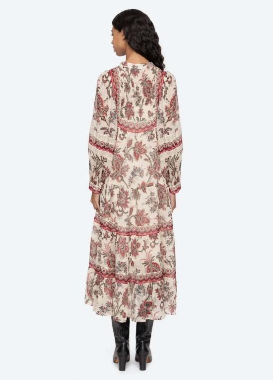  씨뉴욕 롱 원피스 Sea Ny 카산드라 L/S 드레스 멀티 - SEA NY