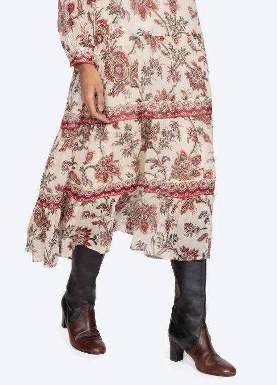  씨뉴욕 롱 원피스 Sea Ny 카산드라 L/S 드레스 멀티 - SEA NY