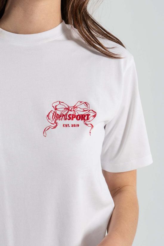  OperaSPORT 반팔 티셔츠 오페라 스포츠 에디스 유니섹스 티셔츠 화이트 - OTHER BRANDS