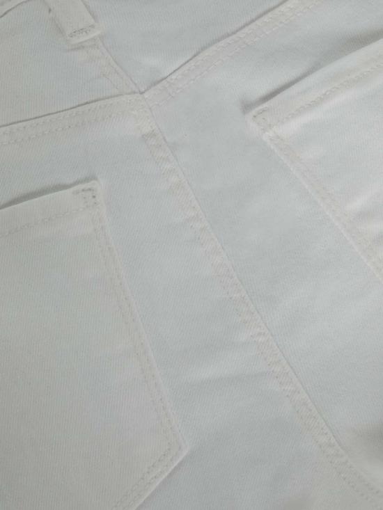  라장스 데님 팬츠 L'agence Sneeki 스트레이트 레그 진 화이트 - L'AGENCE