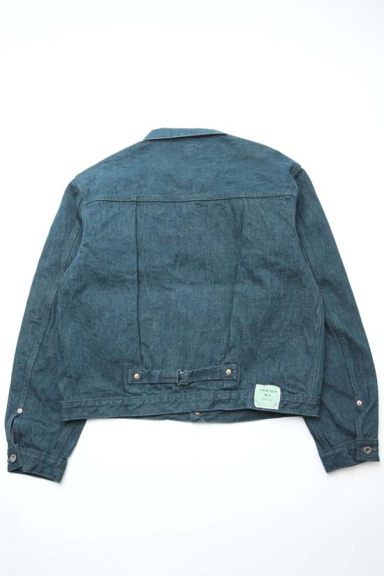  캐피탈 데님 자켓 Kapital No.4 Plant Dyed Denim 1st 재킷 - KAPITAL