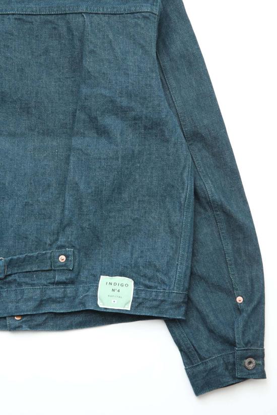  캐피탈 데님 자켓 Kapital No.4 Plant Dyed Denim 1st 재킷 - KAPITAL