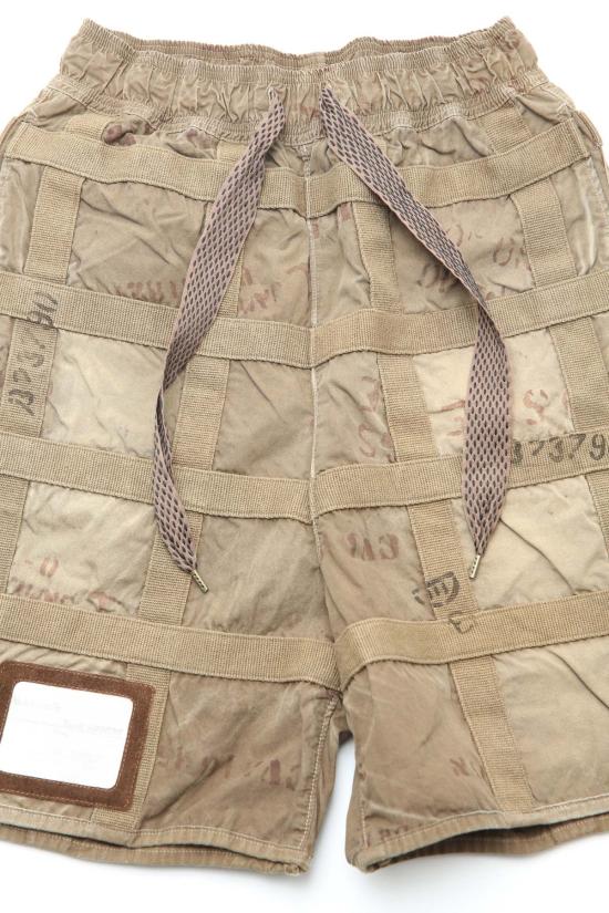  캐피탈 숏팬츠 Kapital Prisoner Craft Tattersall 리메이크 반바지 그레이 - KAPITAL