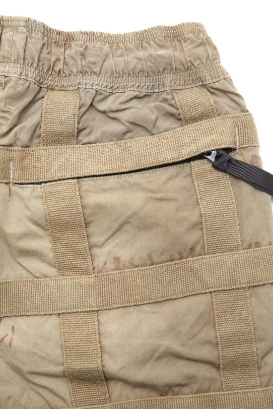  캐피탈 숏팬츠 Kapital Prisoner Craft Tattersall 리메이크 반바지 그레이 - KAPITAL