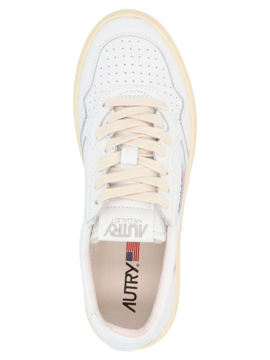 26SS 오트리 메달리스트 로우 스니커즈 AULWLL15 White - AUTRY