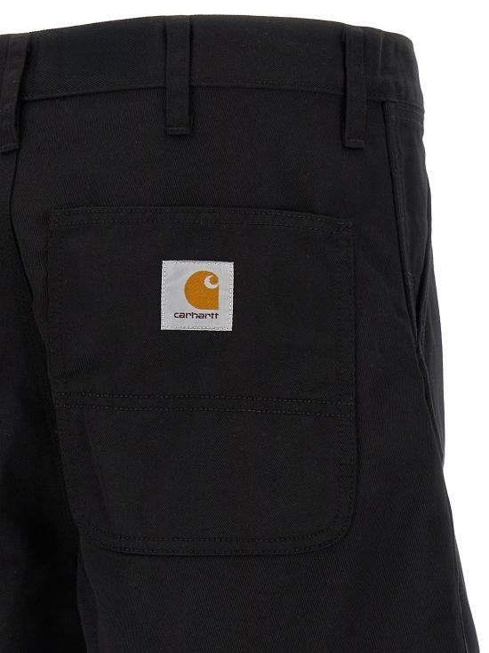 25SS 칼하트 WIP 심플 쇼츠 I0349128902 Black - CARHARTT WIP