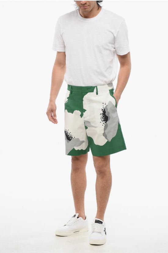  발렌티노 가라바니 숏팬츠 4V0RDD12A2L ZXU Green - VALENTINO GARAVANI