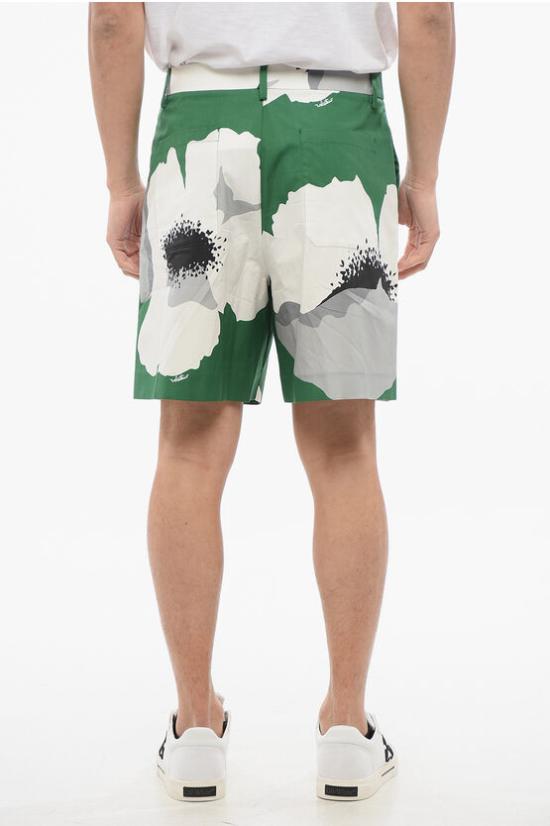  발렌티노 가라바니 숏팬츠 4V0RDD12A2L ZXU Green - VALENTINO GARAVANI