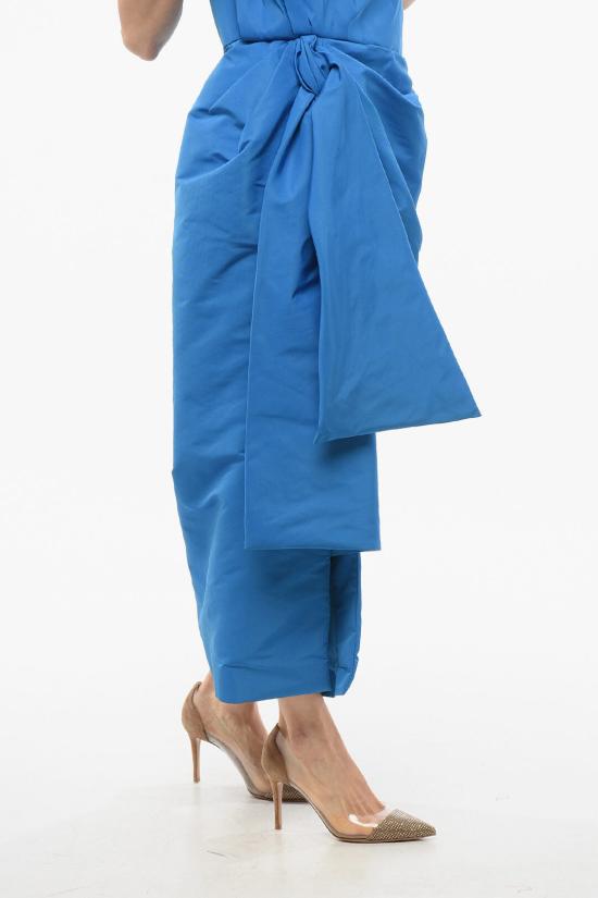  알렉산더 맥퀸 롱 원피스 780675 QEACM 4228 Light blue - ALEXANDER MCQUEEN