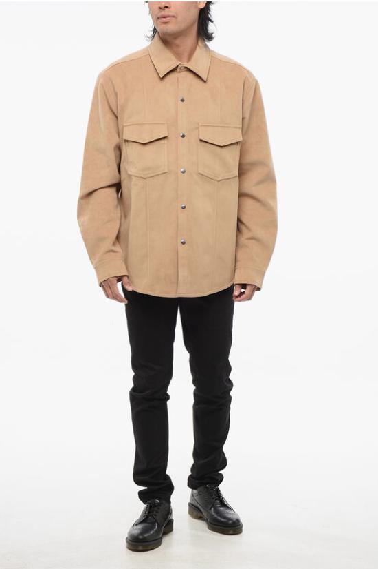  나누슈카 긴팔 셔츠 NM22FWTP01674 0 SAND BEIGE Beige - NANUSHKA