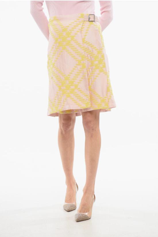  버버리 숏 스커트 8083000155134 B8685 Pink