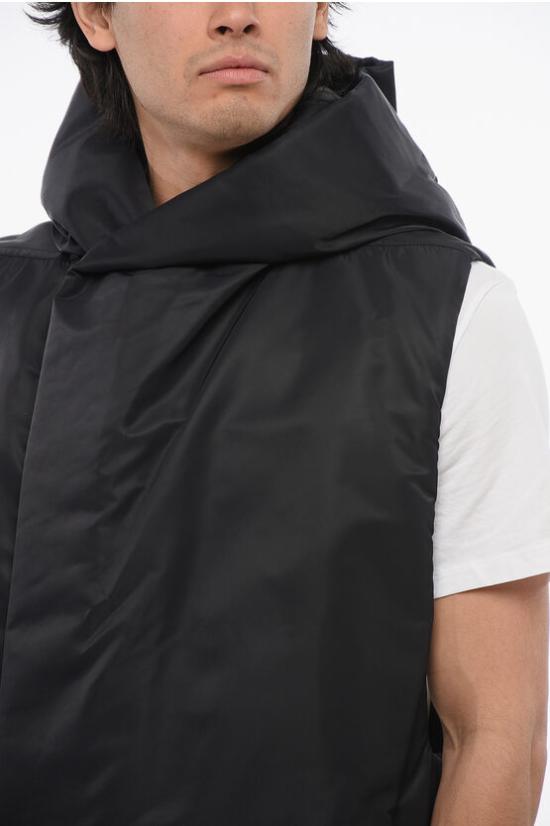  릭 오웬스 베스트 RR02C7921 BR 09 Black - RICK OWENS